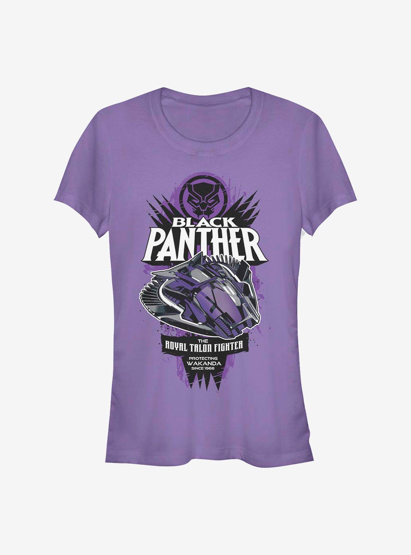 Marvel Black Panther The Royal Talon Fighter Girls T-Shirt, PURPLE, hi-res