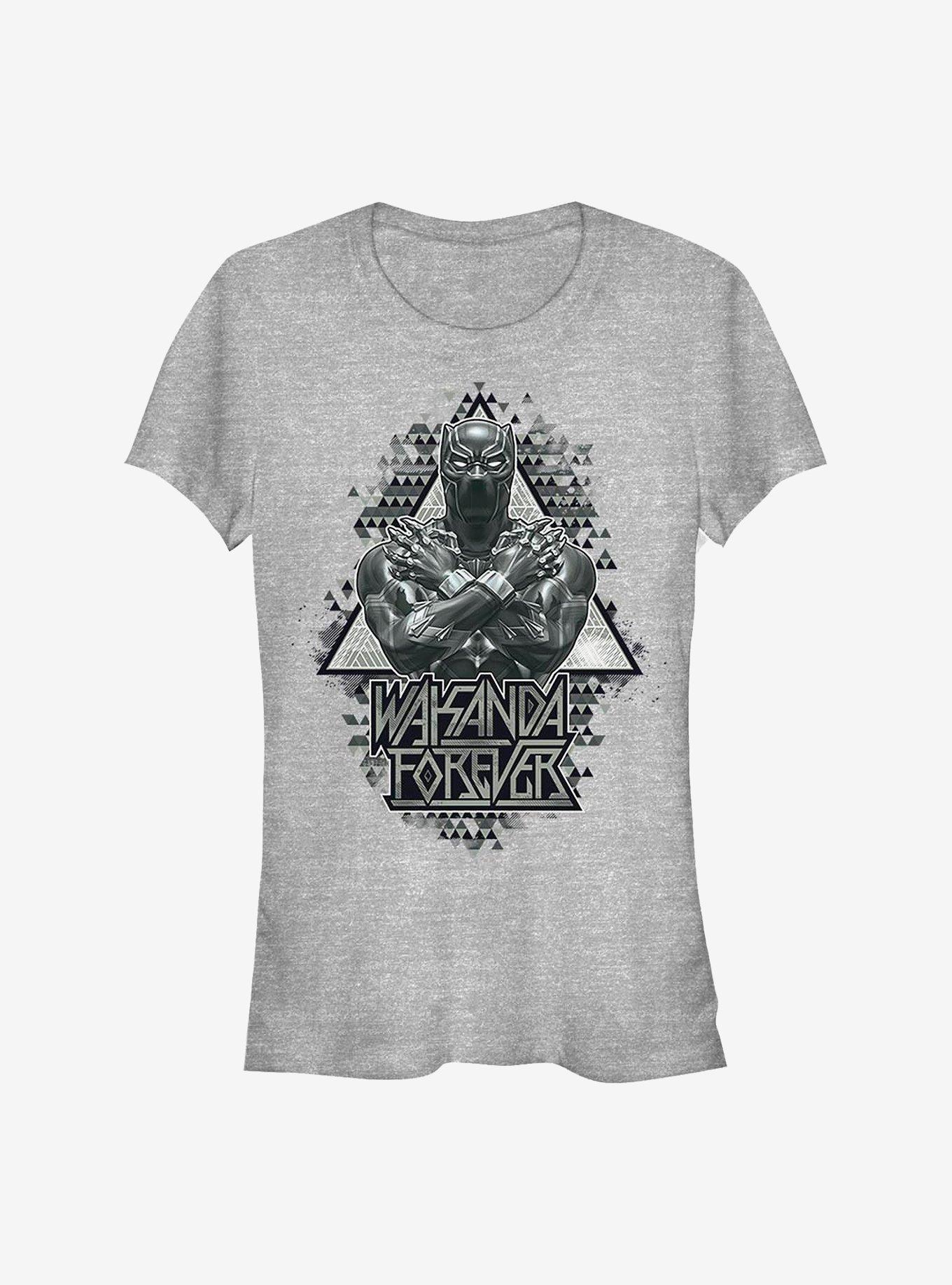 Marvel Black Panther Triangles Girls T-Shirt