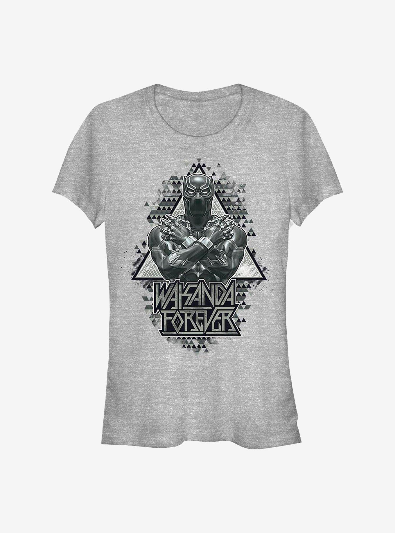 Marvel Black Panther Panther Triangles Girls T-Shirt, , hi-res