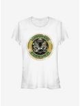 Marvel Black Panther Wakanda Emblem Girls T-Shirt, WHITE, hi-res