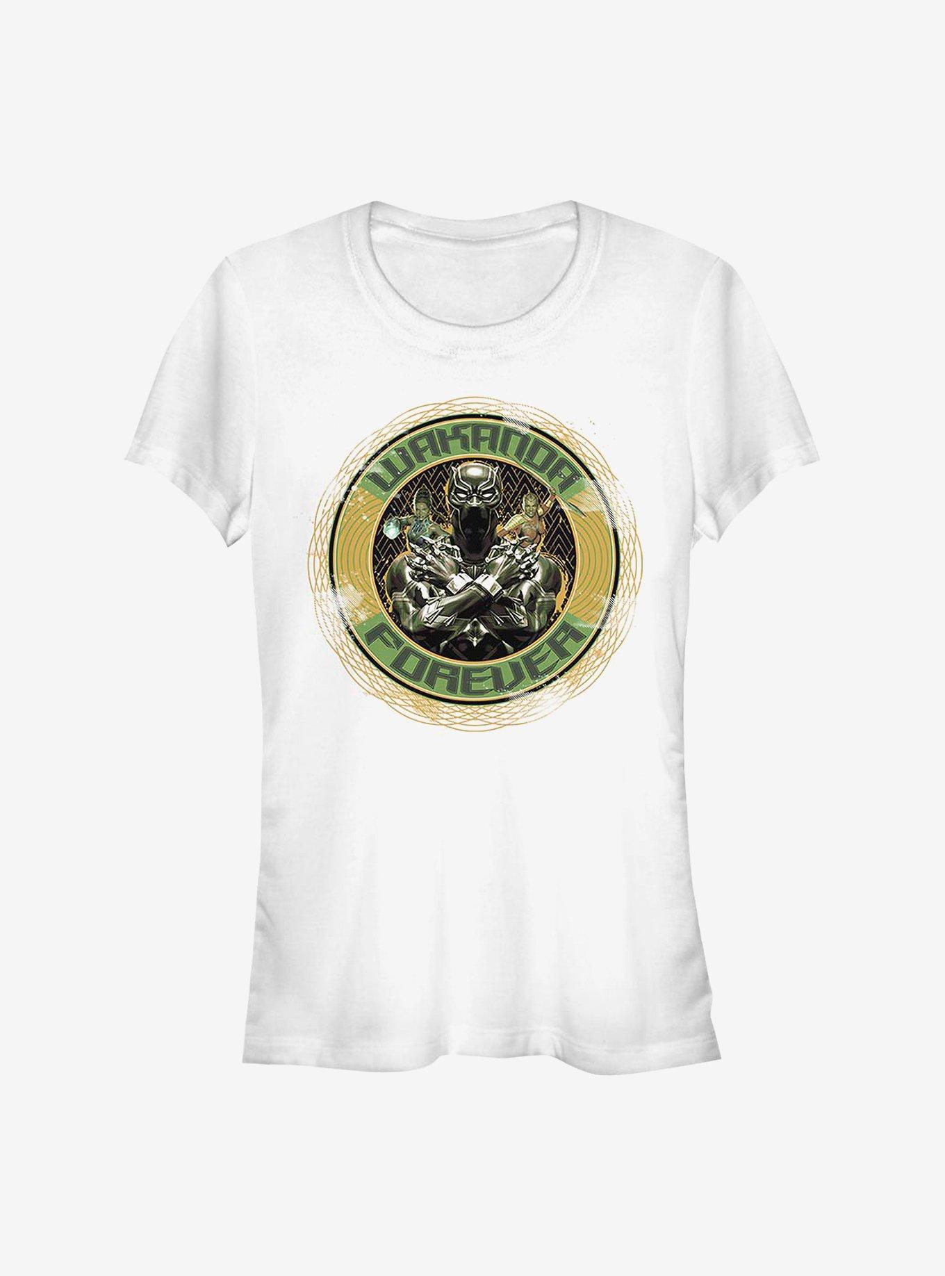 Marvel Black Panther Wakanda Emblem Girls T-Shirt, , hi-res