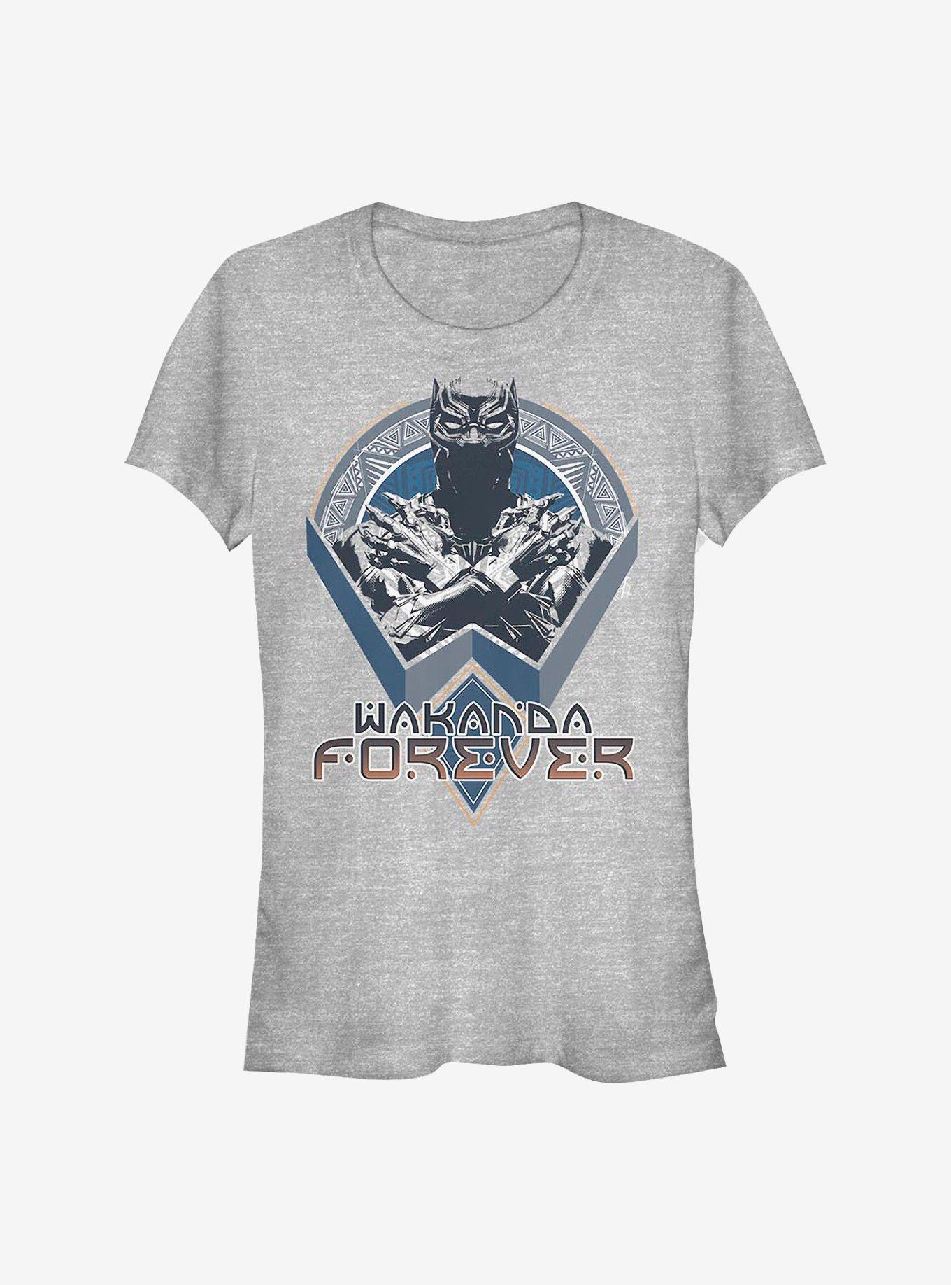Marvel Black Panther Wakanda Shield Girls T-Shirt, , hi-res