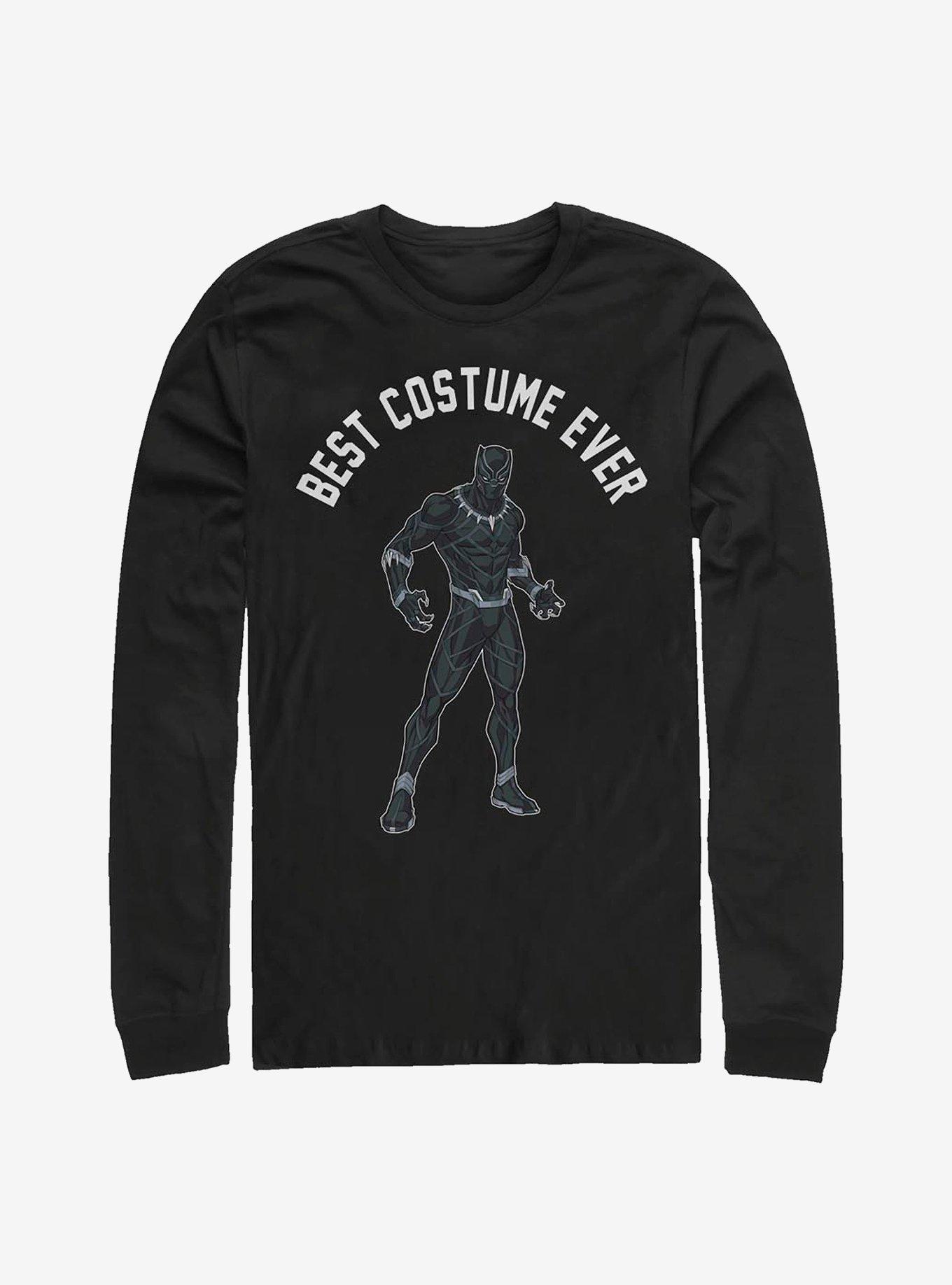 Marvel Black Panther Best Costume Ever Long-Sleeve T-Shirt, BLACK, hi-res