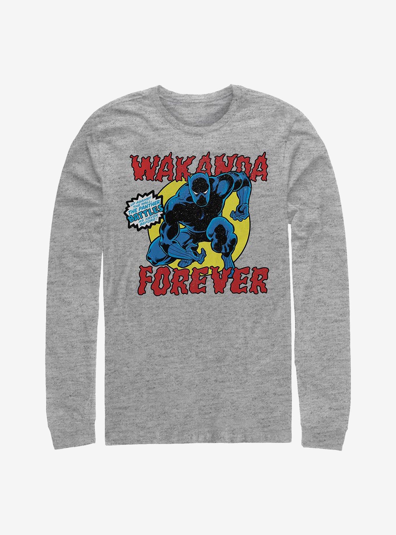 Marvel Black Panther Panther Battles Long-Sleeve T-Shirt