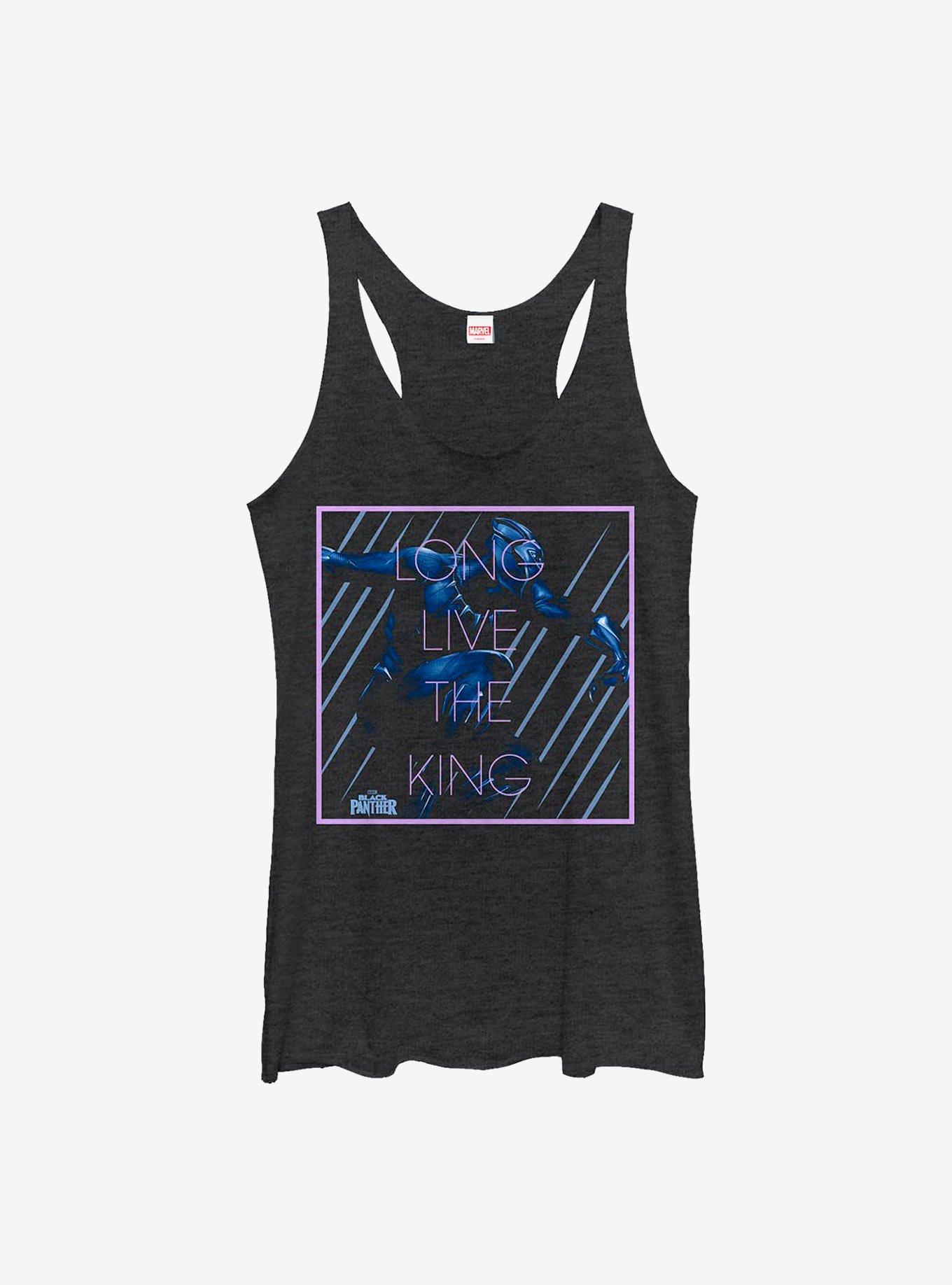 Marvel Black Panther Long Live The King Girls Tank