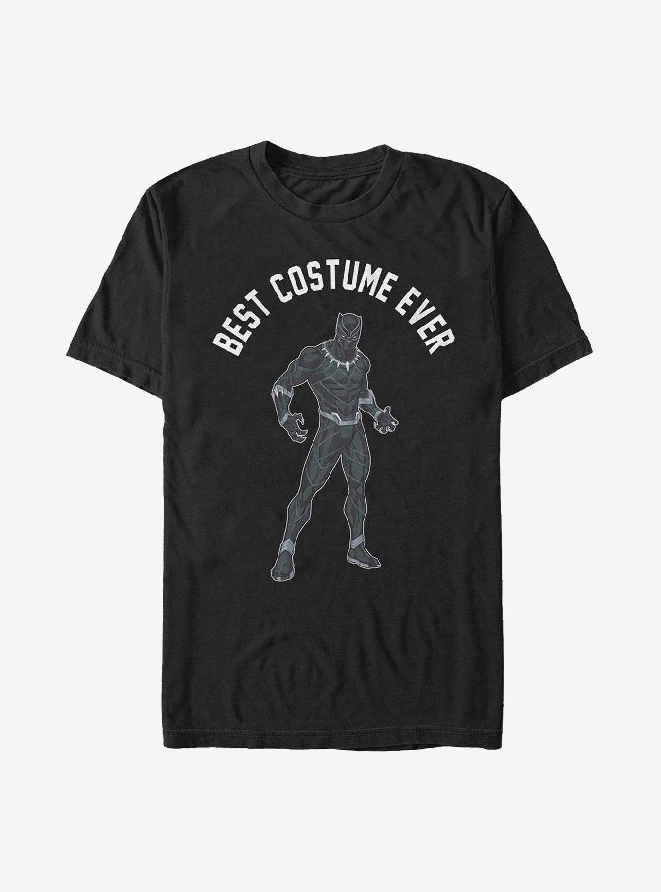 Marvel Black Panther Best Costume Ever T-Shirt, BLACK, hi-res