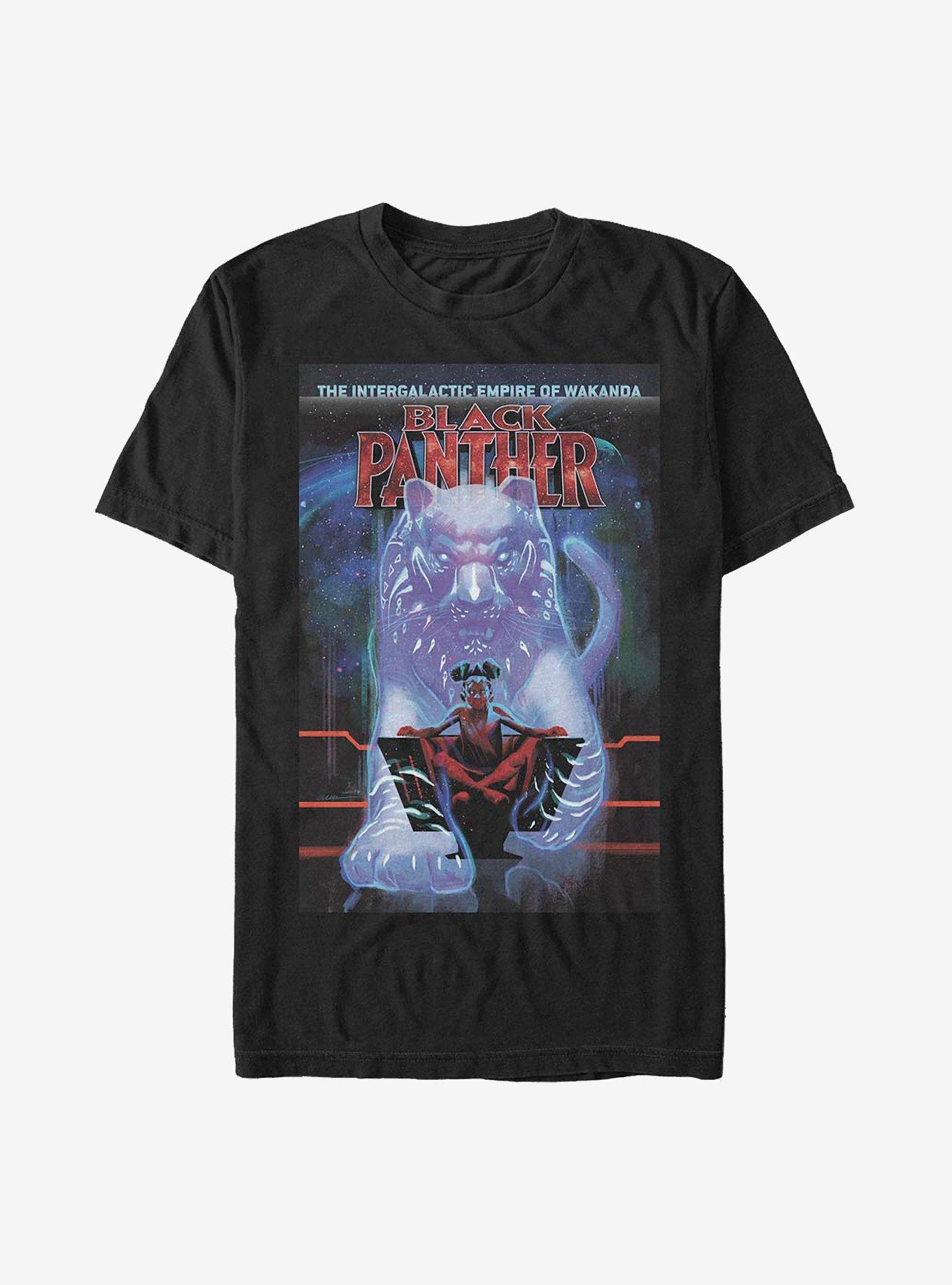 Marvel Black Panther Intergalactic Empire T-Shirt, BLACK, hi-res