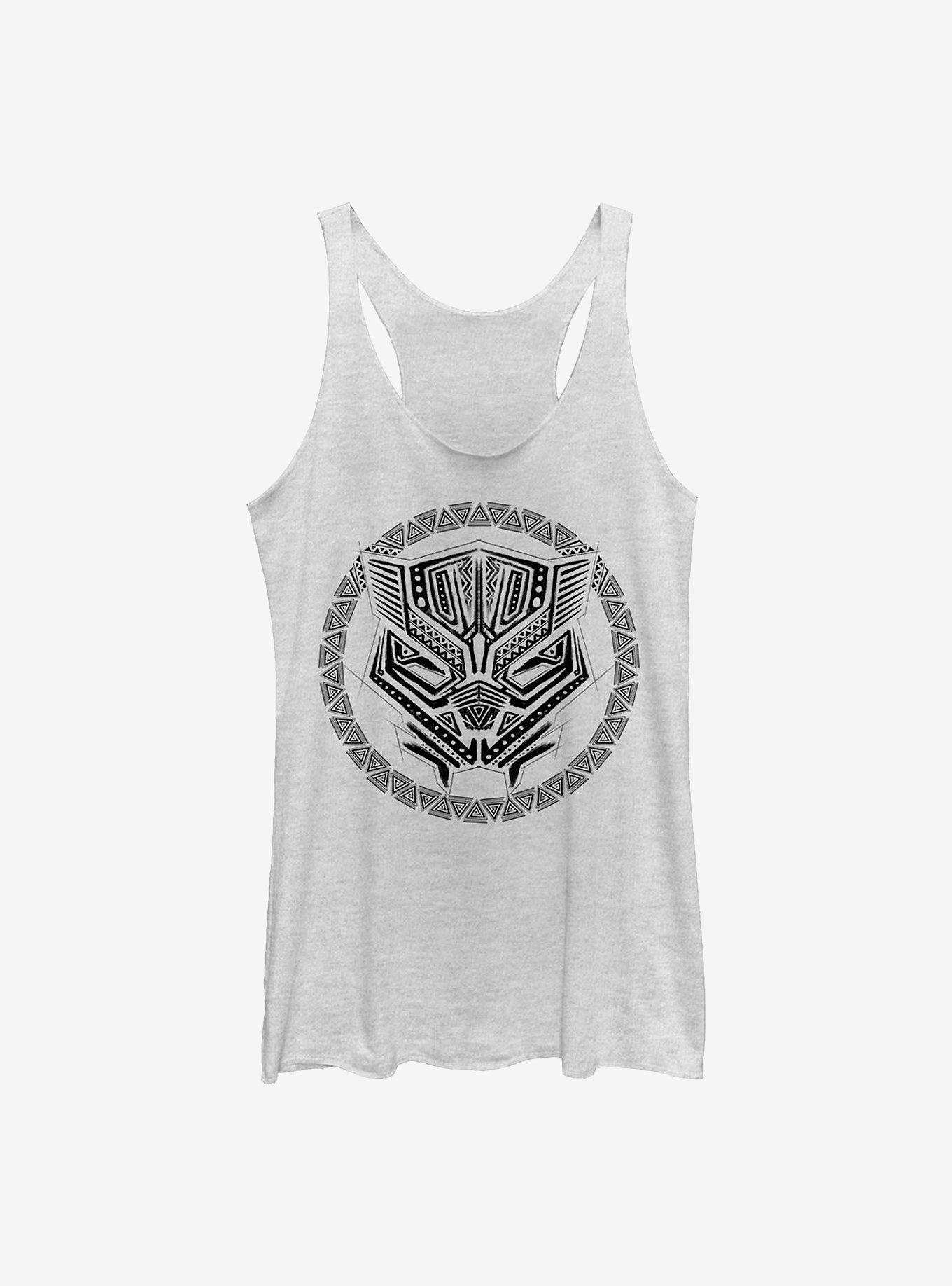 Marvel Black Panther Panther Sketch Girls Tank