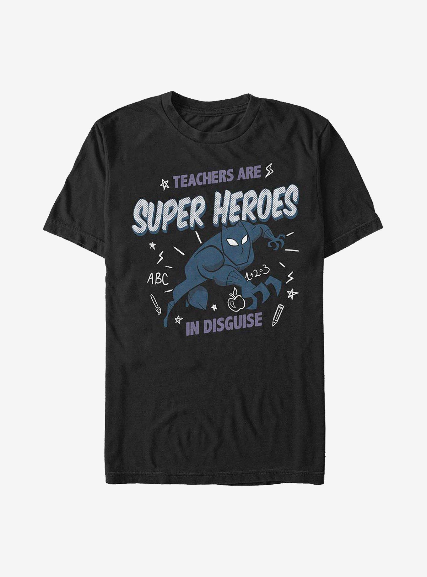 Marvel Black Panther Teachers Are Super Heroes T-Shirt