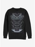 Marvel Black Panther Panther Suit Crew Sweatshirt, BLACK, hi-res