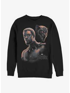 Marvel Black Panther T'Challa Unmasked Crew Sweatshirt, , hi-res