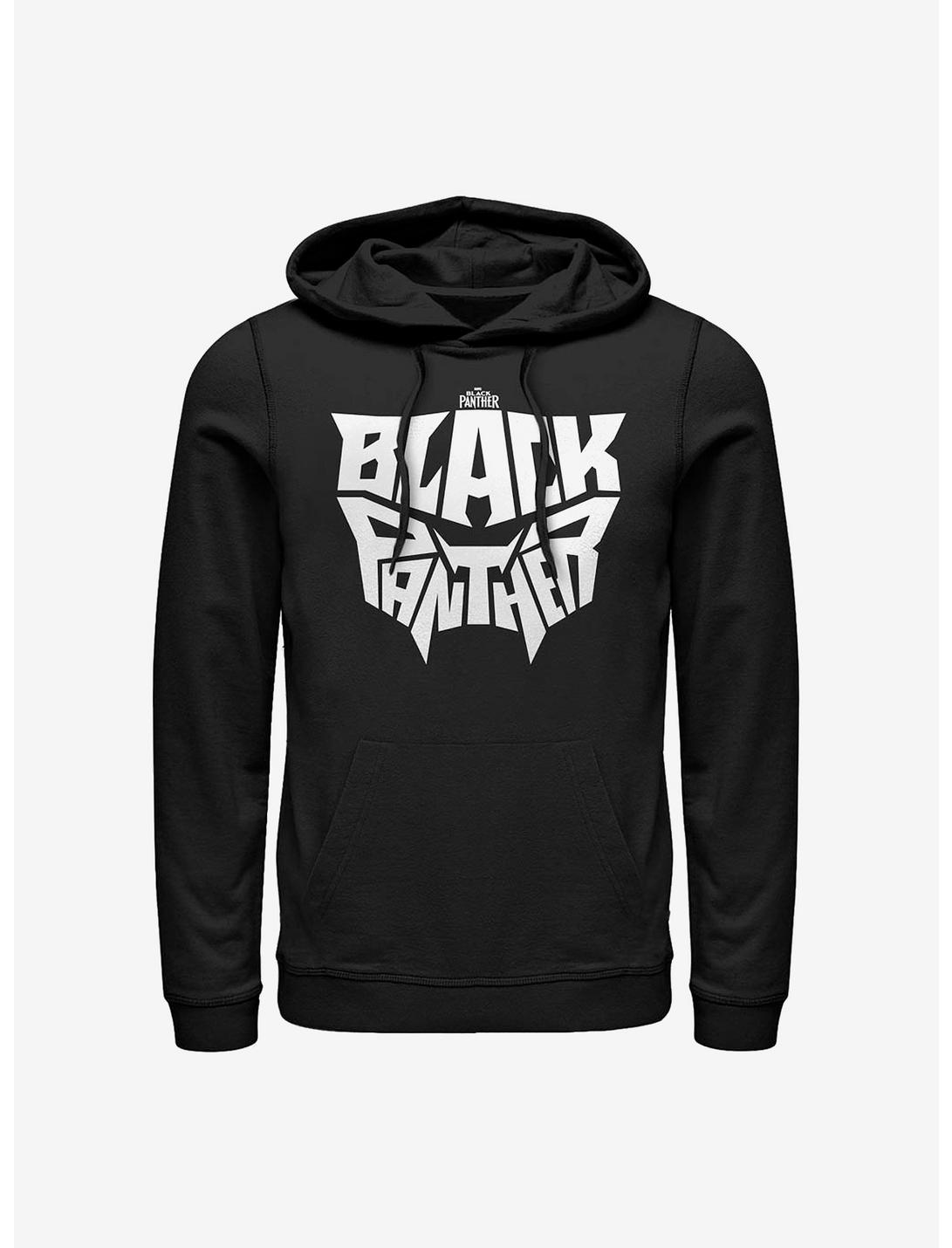 Marvel Black Panther Bold Logo Hoodie, BLACK, hi-res