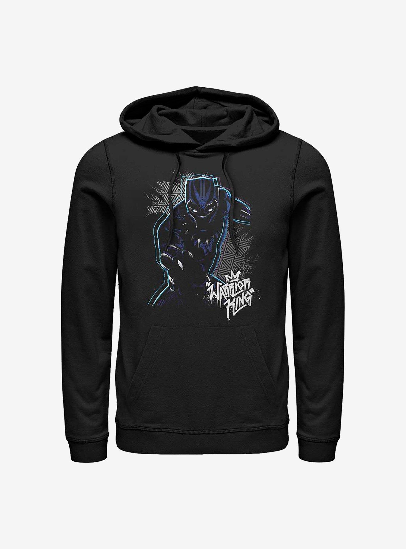 Marvel Black Panther Warrior King Hoodie