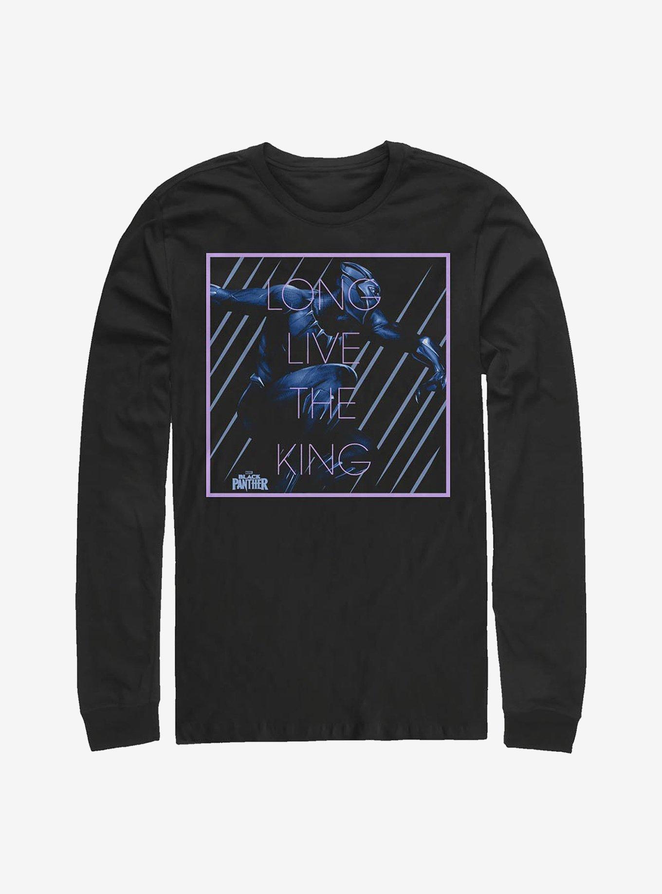 Marvel Black Panther Long Live The King Long-Sleeve T-Shirt