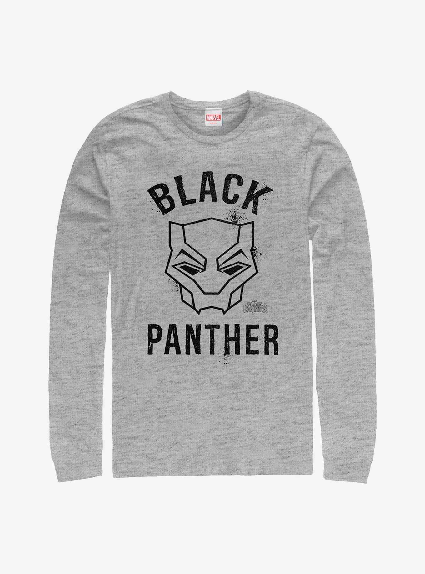 Marvel Black Panther Outline Long-Sleeve T-Shirt, , hi-res