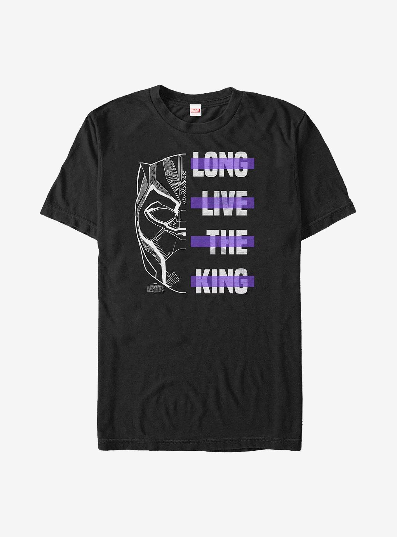 Marvel Black Panther King T-Shirt, BLACK, hi-res