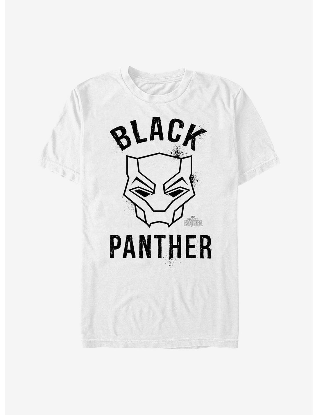 Marvel Black Panther Outline T-Shirt, WHITE, hi-res