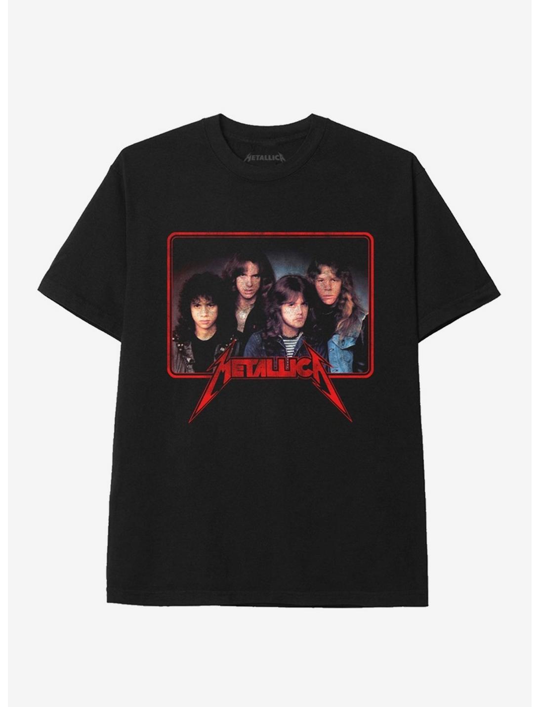 Metallica Vintage Photo T-Shirt, BLACK, hi-res