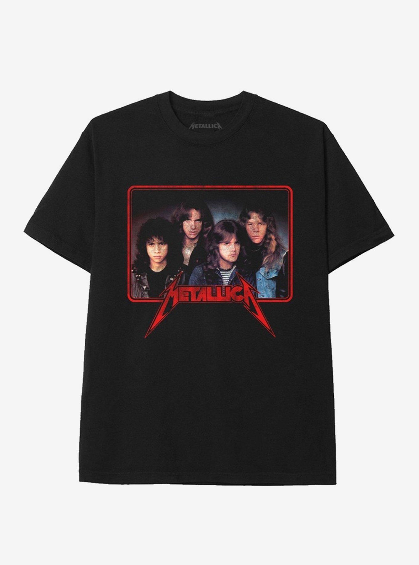 Metallica Vintage Photo T-Shirt, BLACK, hi-res