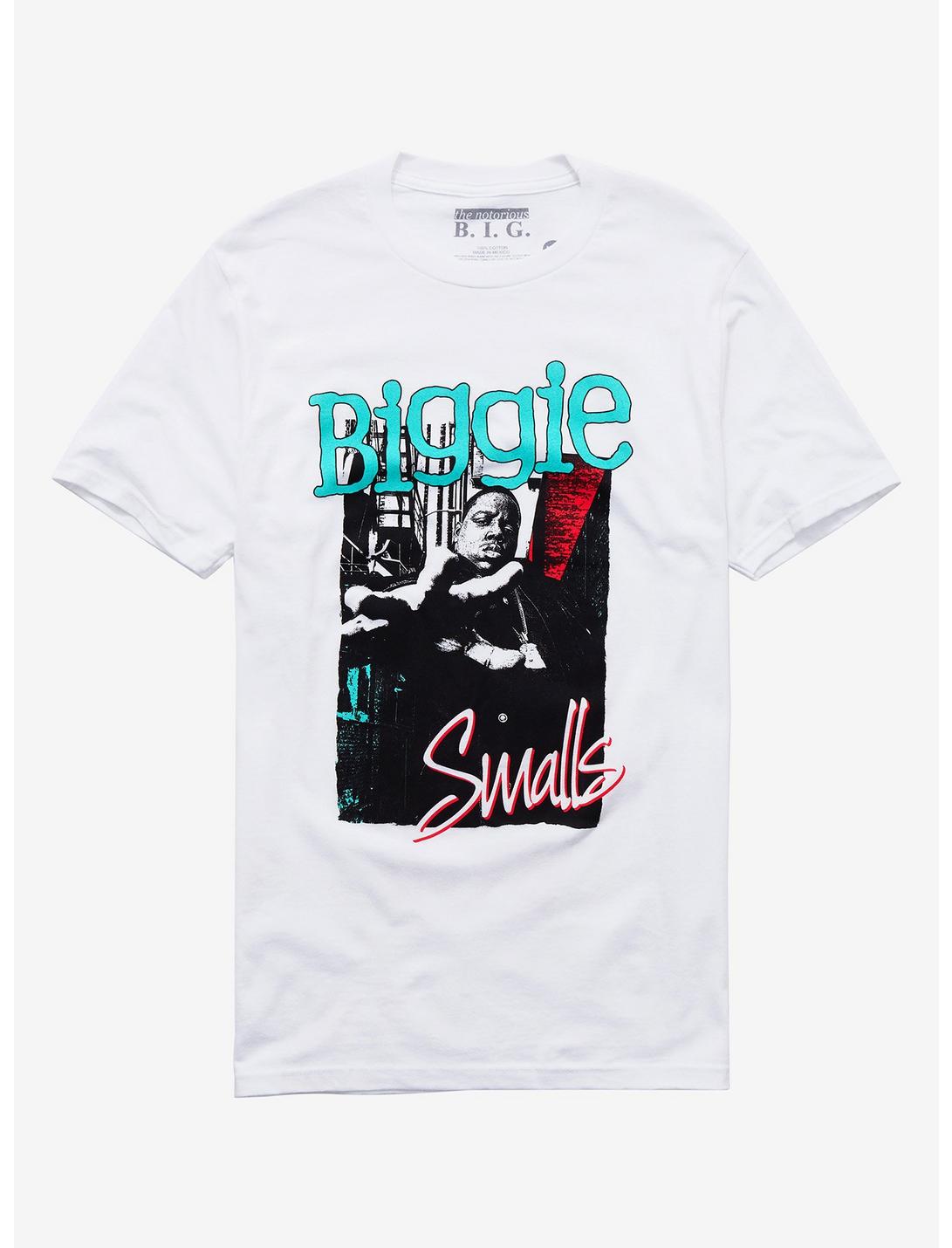 The Notorious B.I.G. Biggie Smalls Hand Out T-Shirt, WHITE, hi-res