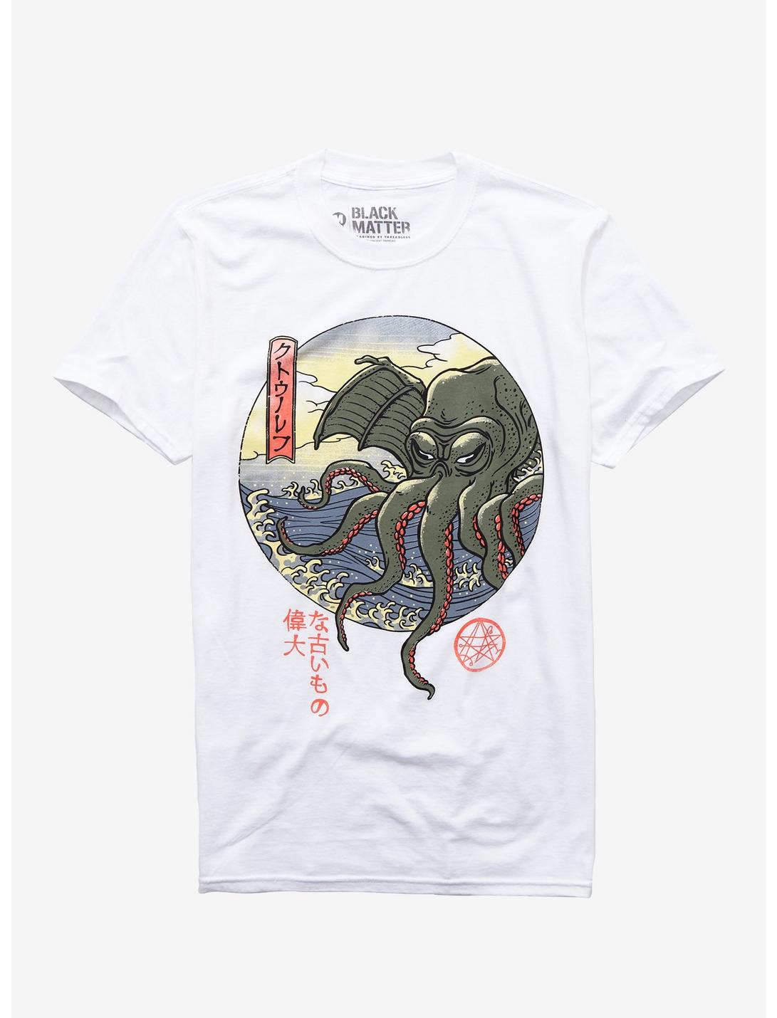 Cthulhu In Japan T-Shirt By Vincent Trinidad, MULTI, hi-res