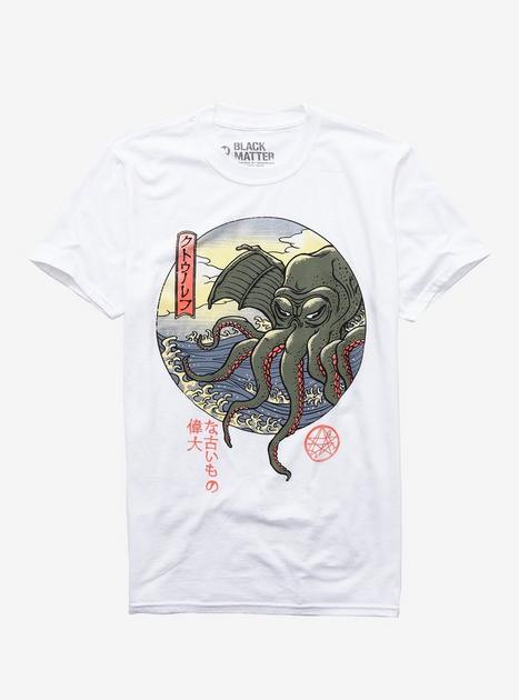 Cthulhu In Japan T-Shirt By Vincent Trinidad | Hot Topic