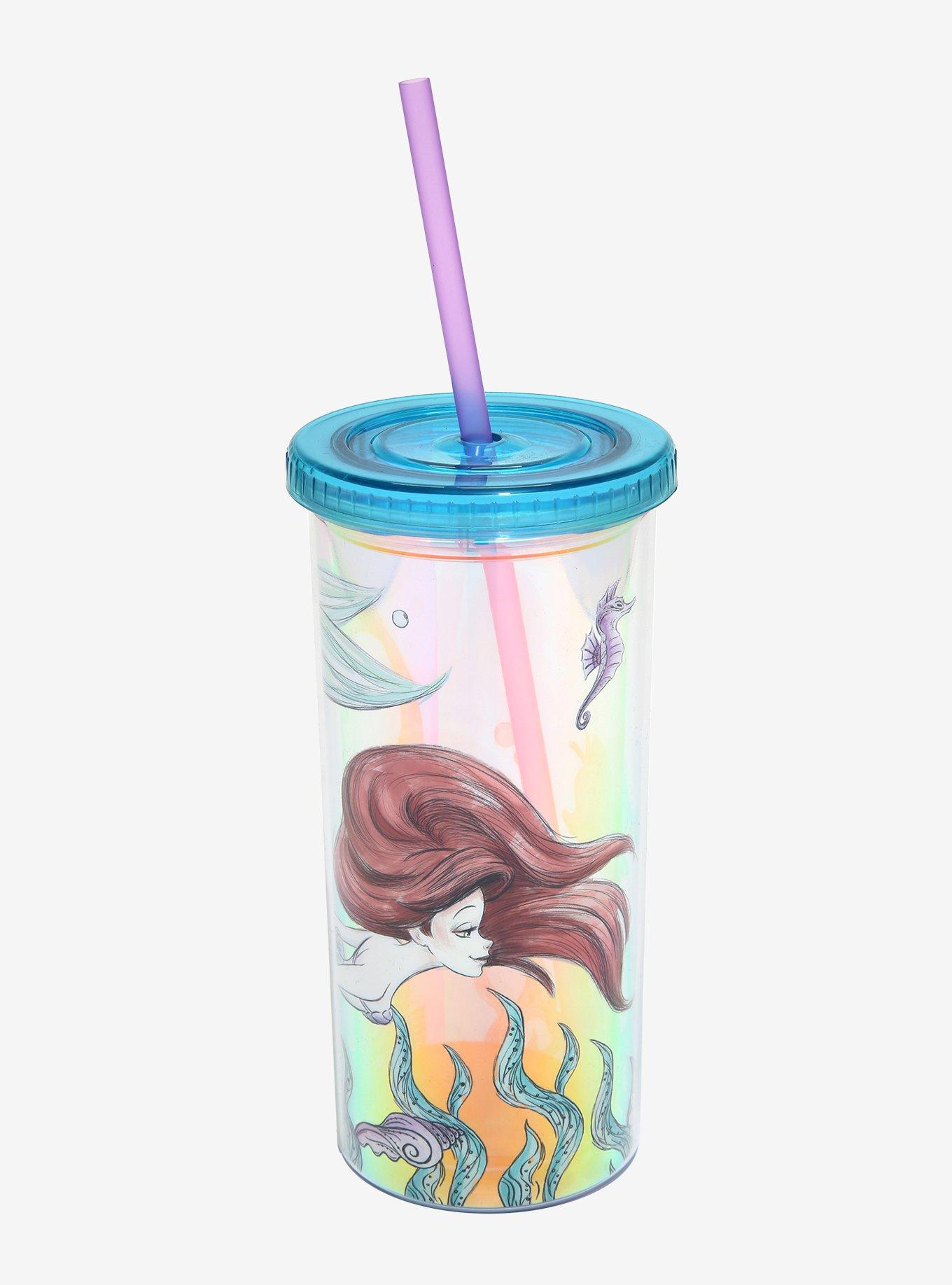 little mermaid travel cup