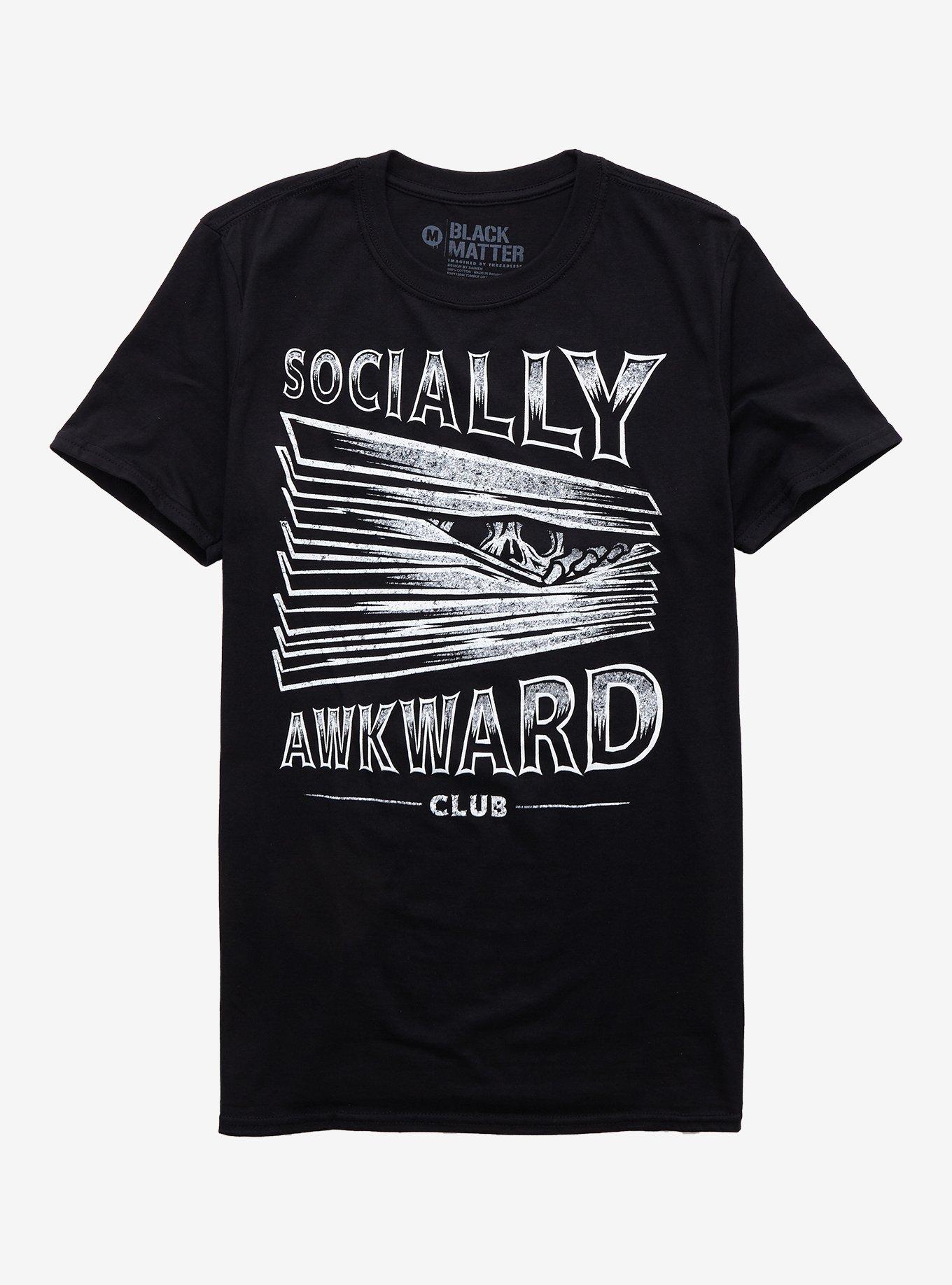 Socially Awkward Club T-Shirt, WHITE, hi-res