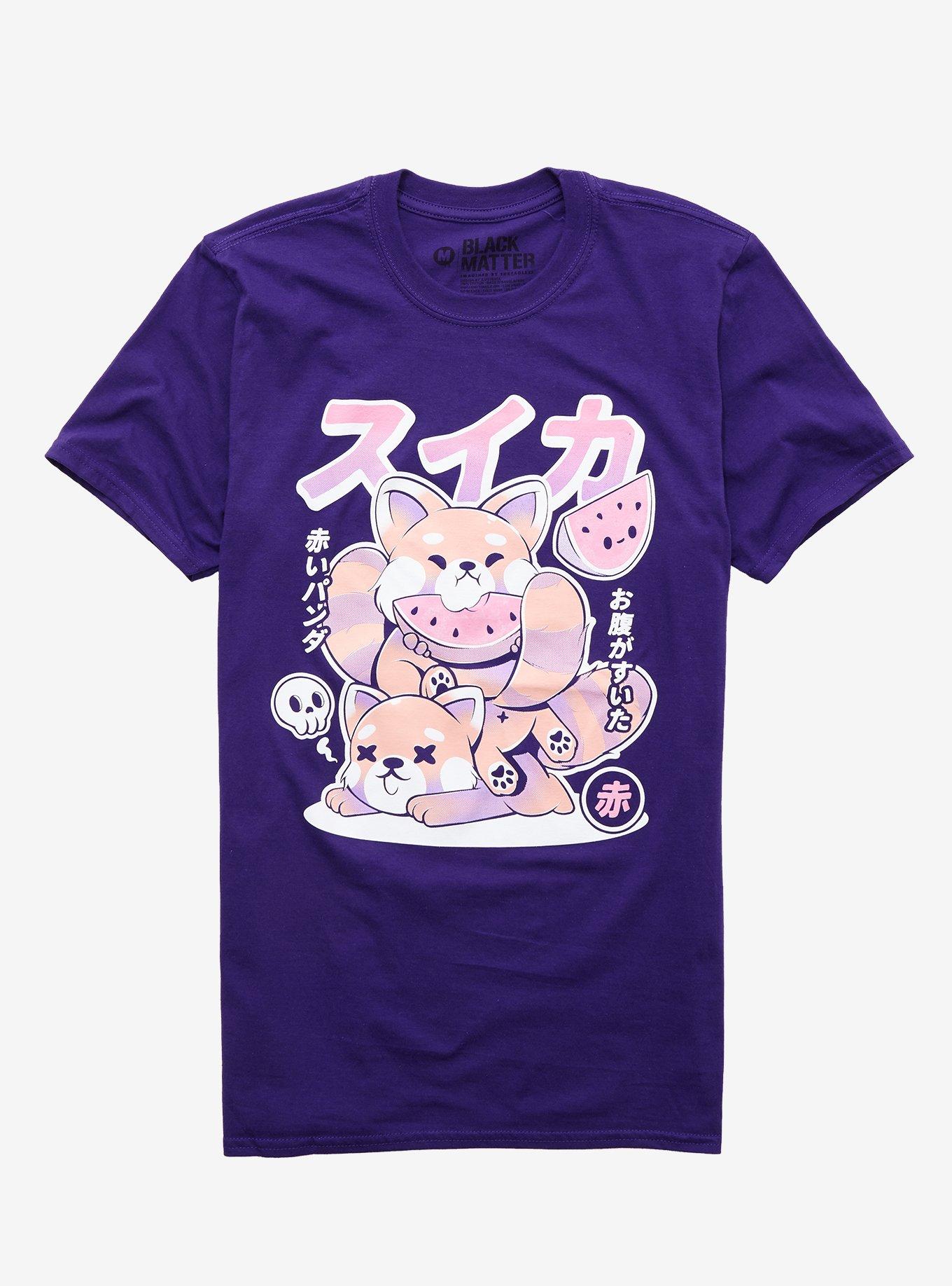 Red Panda Watermelon T-Shirt By Ilustrata, MULTI, hi-res