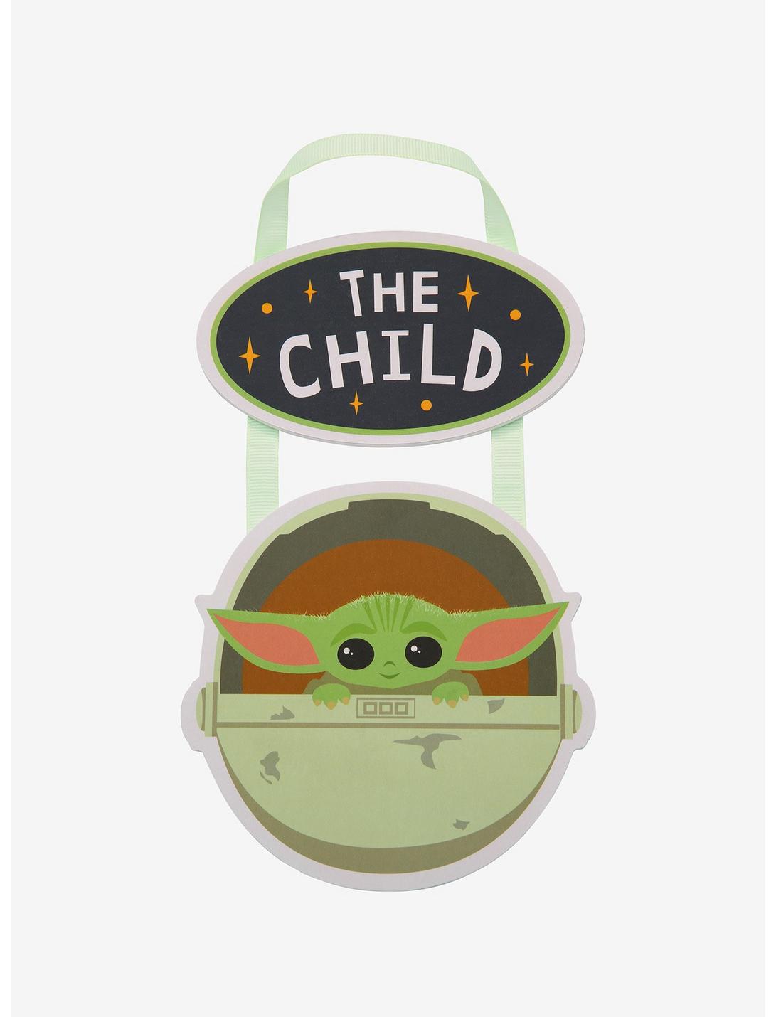 Star Wars The Mandalorian The Child Wood Sign, , hi-res