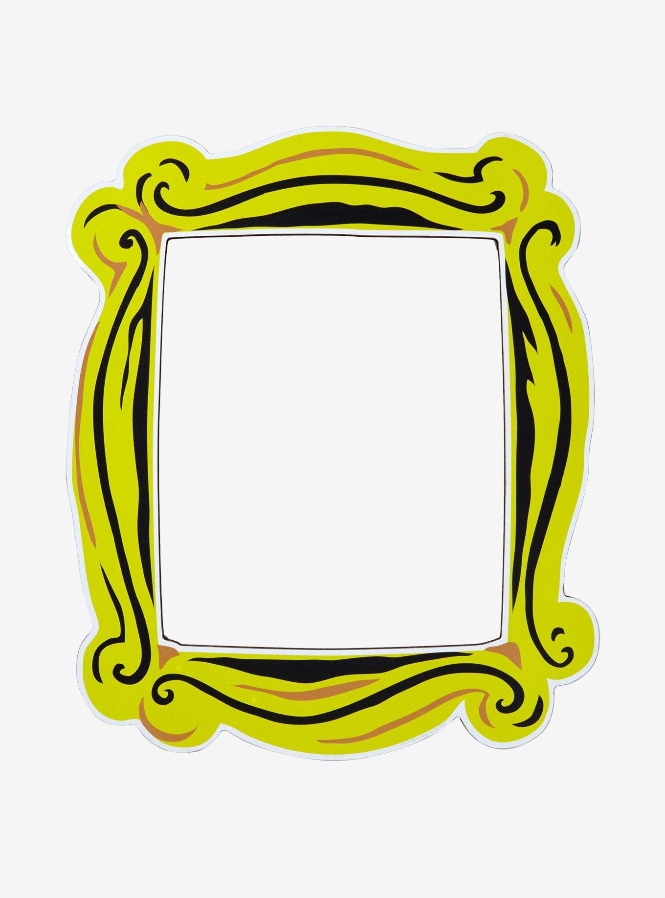 Friends Yellow Frame Wood Wall Art, , hi-res
