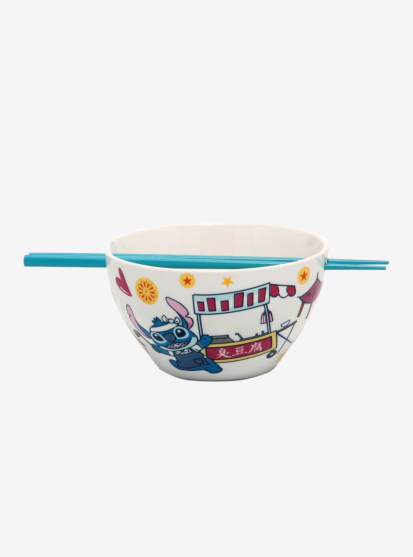Disney Lilo & Stitch Chef Ramen Bowl & Chopsticks, , hi-res