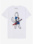Sailor Katana Cat T-Shirt, MULTI, hi-res