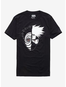 Naruto Shippuden Tobi & Kakashi Split T-Shirt, , hi-res