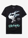 Naruto Shippuden Kakashi Konoha's Copy Ninja T-Shirt, BLACK, hi-res