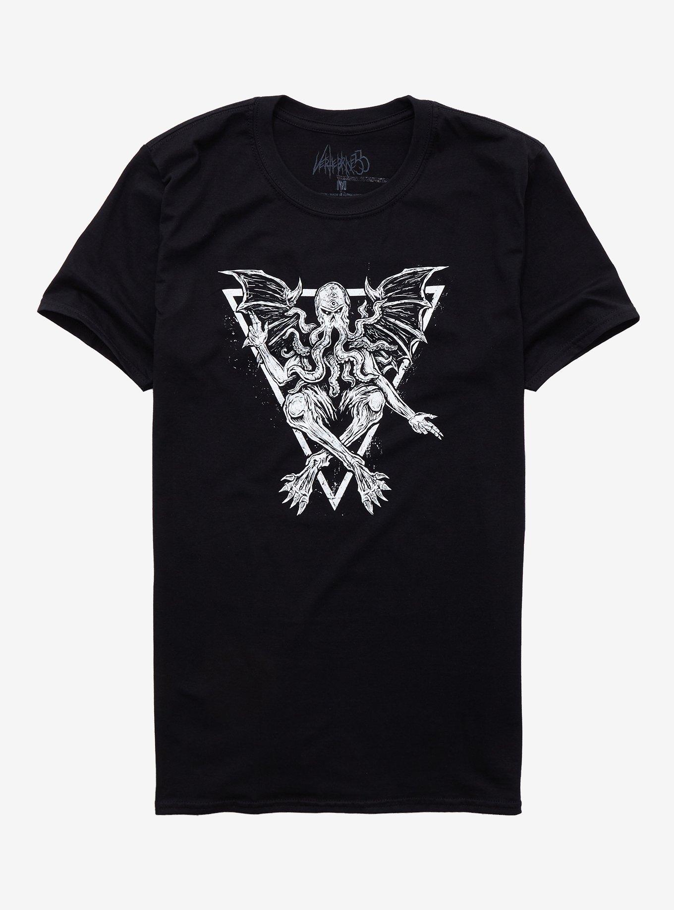 Cthulhomet T-Shirt By Vertebrae33, WHITE, hi-res