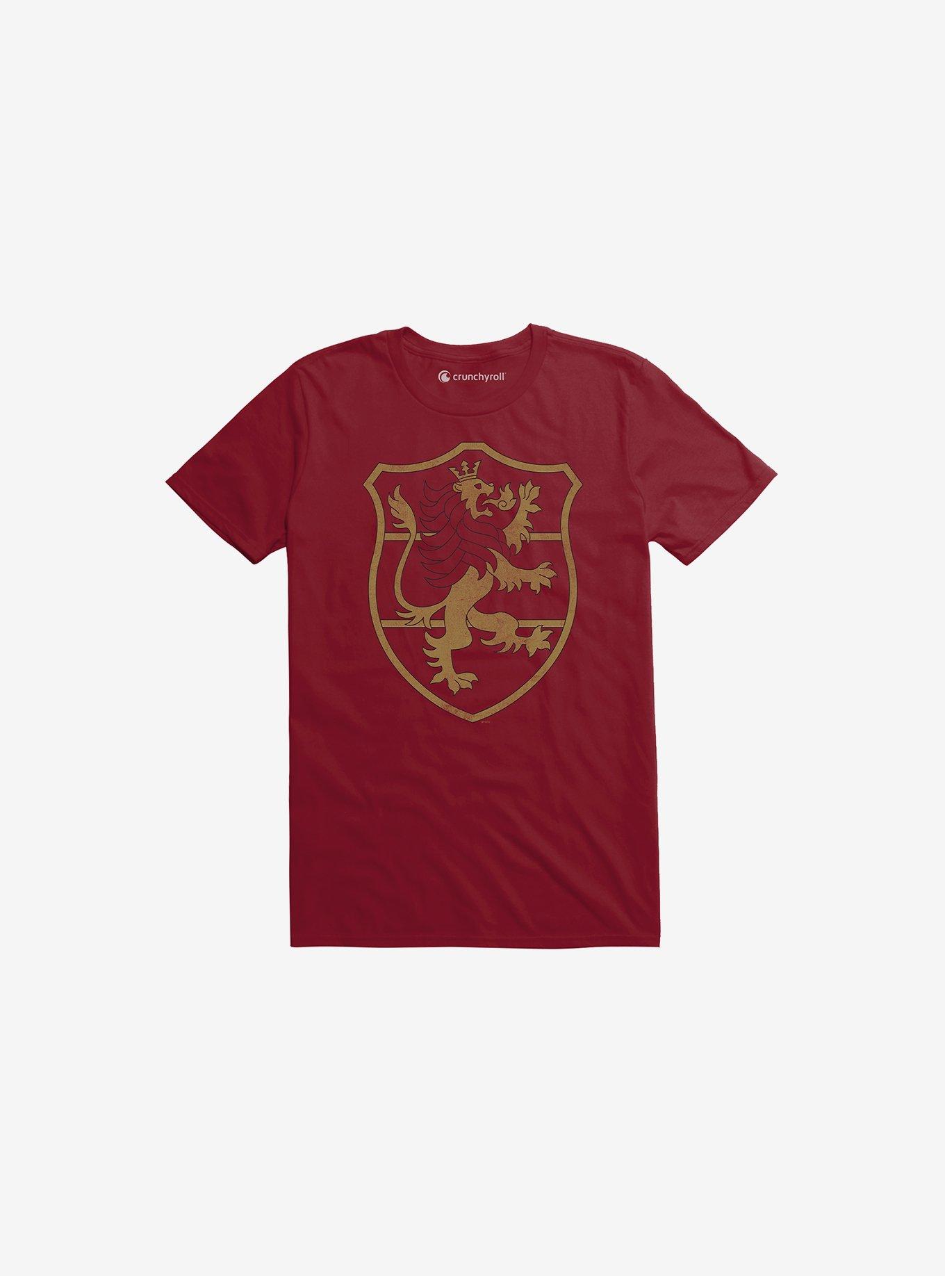 Black Clover Lion Squad Emblem T-Shirt, INDEPENDENCE RED, hi-res