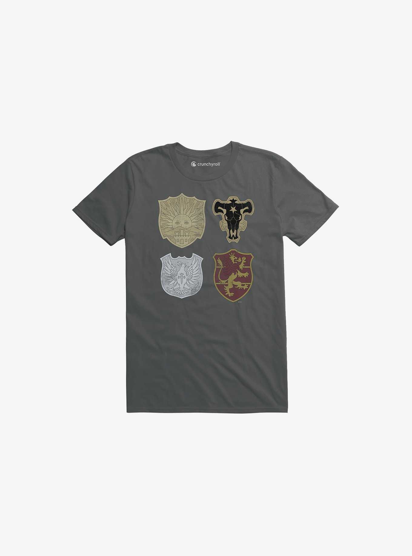 Black Clover Squad Crests T-Shirt, , hi-res
