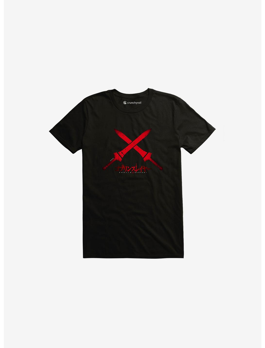 Goblin Slayer Swords T-Shirt, BLACK, hi-res