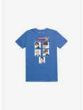 Mobile Suit Gundam Wing After Colony 195 T-Shirt, ROYAL BLUE, hi-res