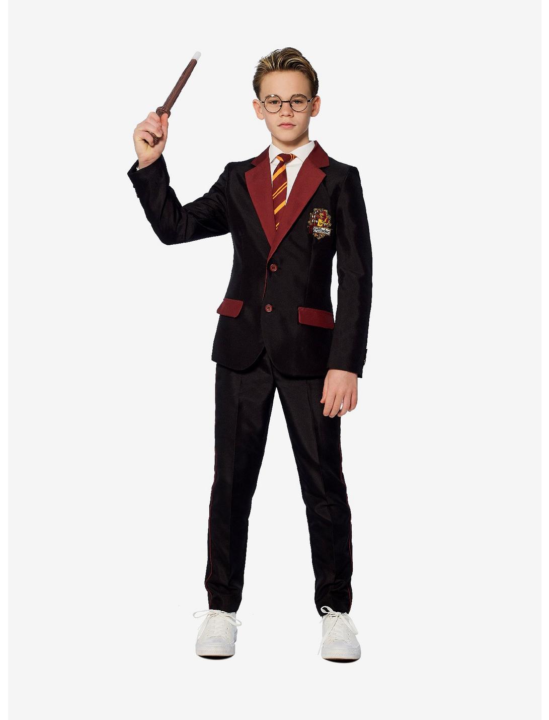 Harry Potter Gryffindor Youth Halloween Suit, BLACK, hi-res