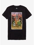 Grateful Dead Tarot Card Girls T-Shirt, BLACK, hi-res