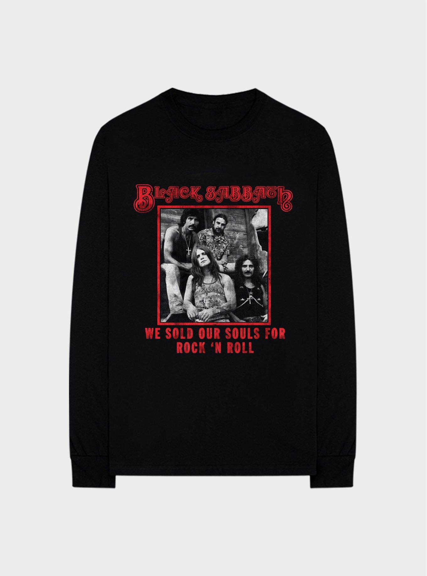 Black Sabbath We Sold Our Souls For Rock 'n Roll Girls Long-sleeve T 