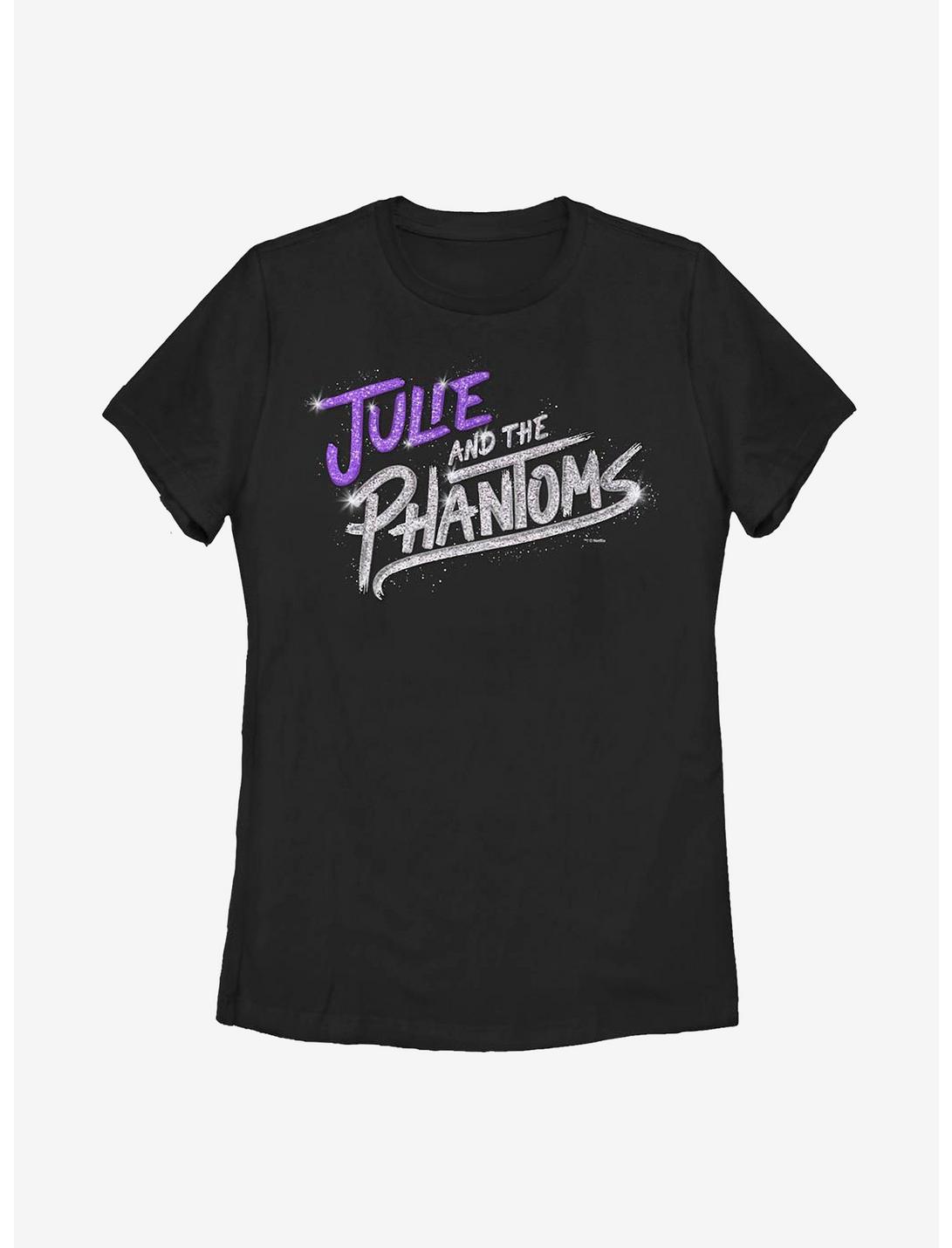Julie And The Phantoms Bling Logo Womens T-Shirt, BLACK, hi-res
