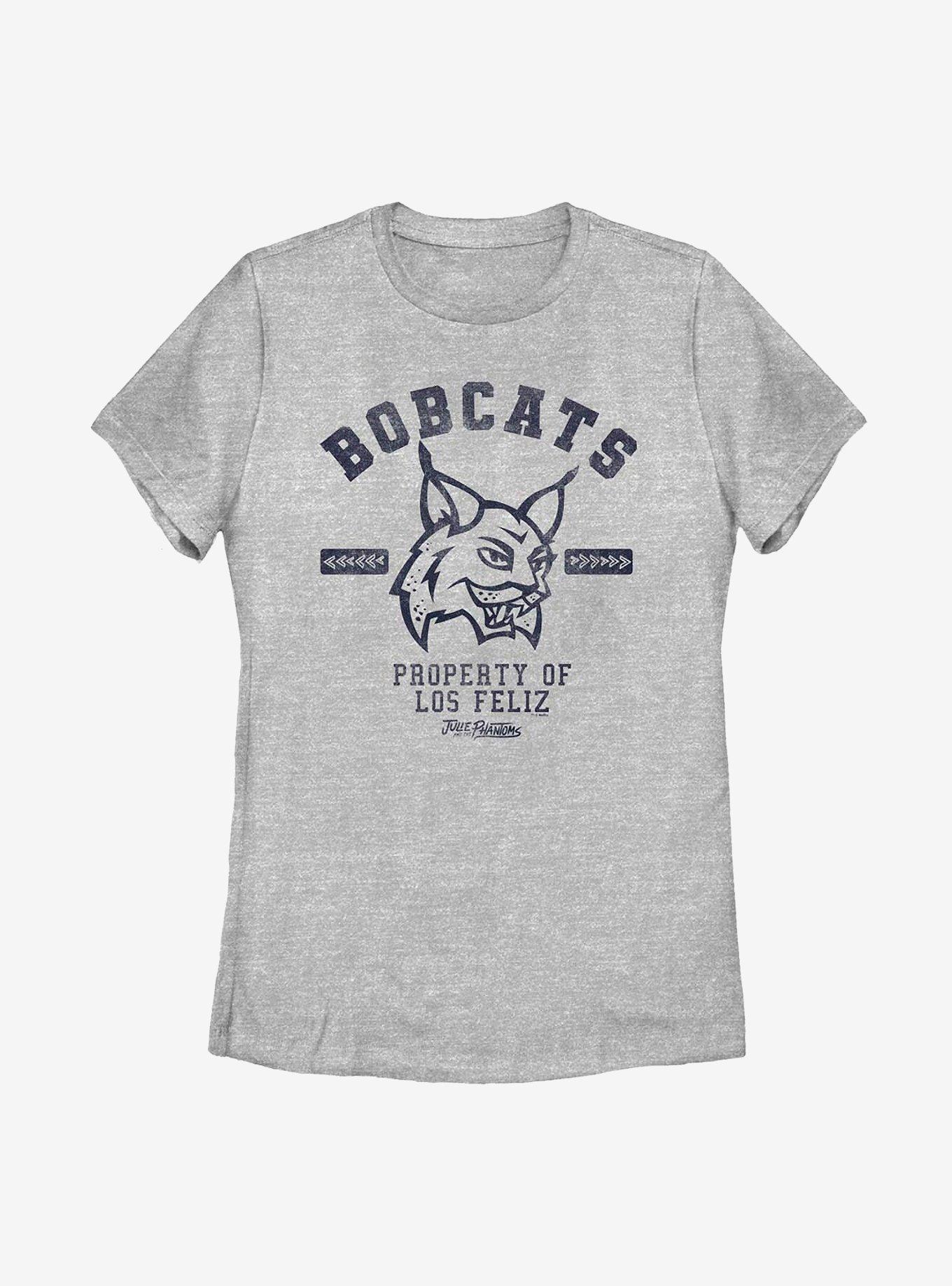 Julie And The Phantoms Collegiate Bobcats Womens T-Shirt, ATH HTR, hi-res view 1