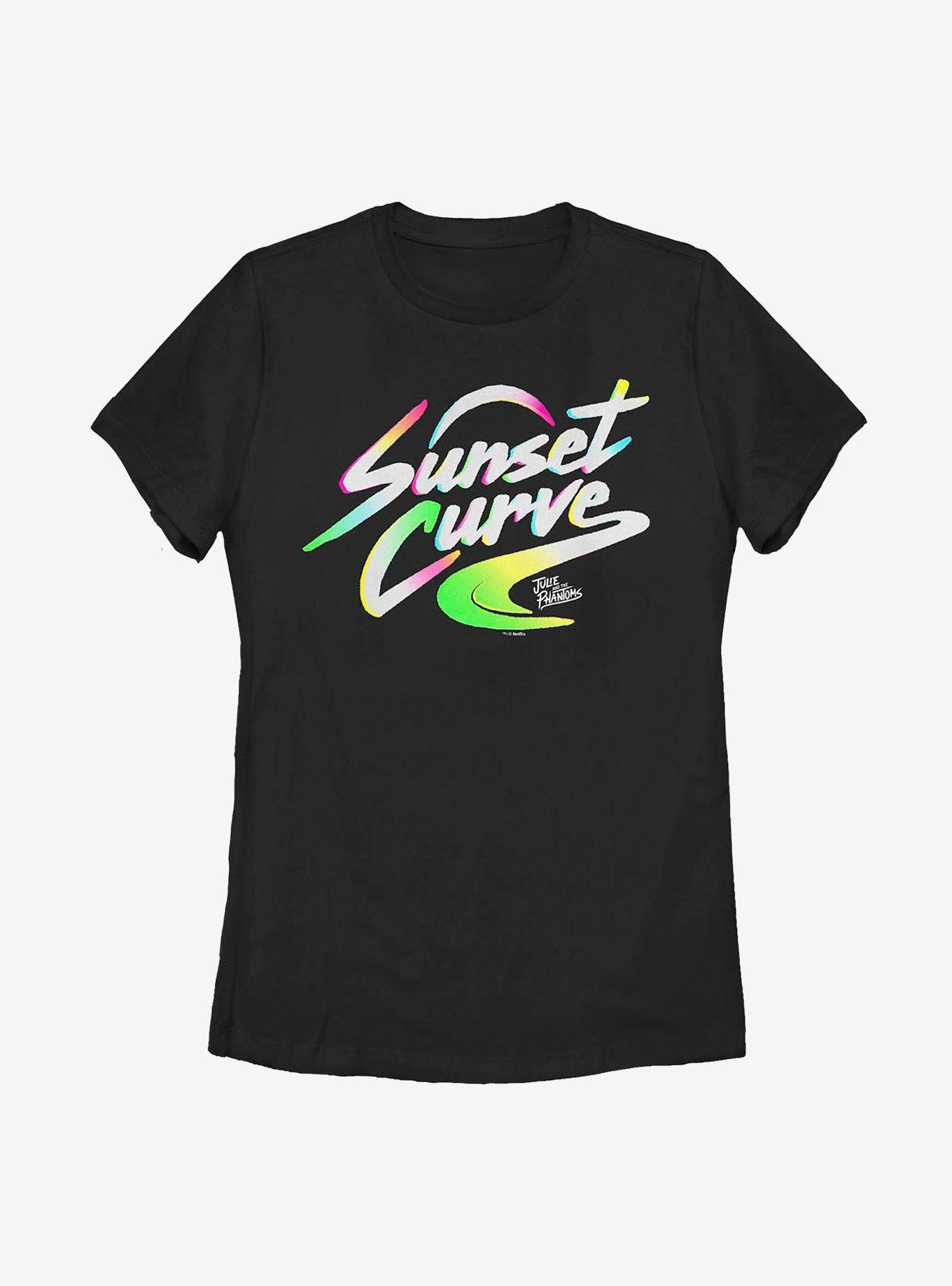 Julie And The Phantoms Sunset Curve Logo Womens T-Shirt, , hi-res