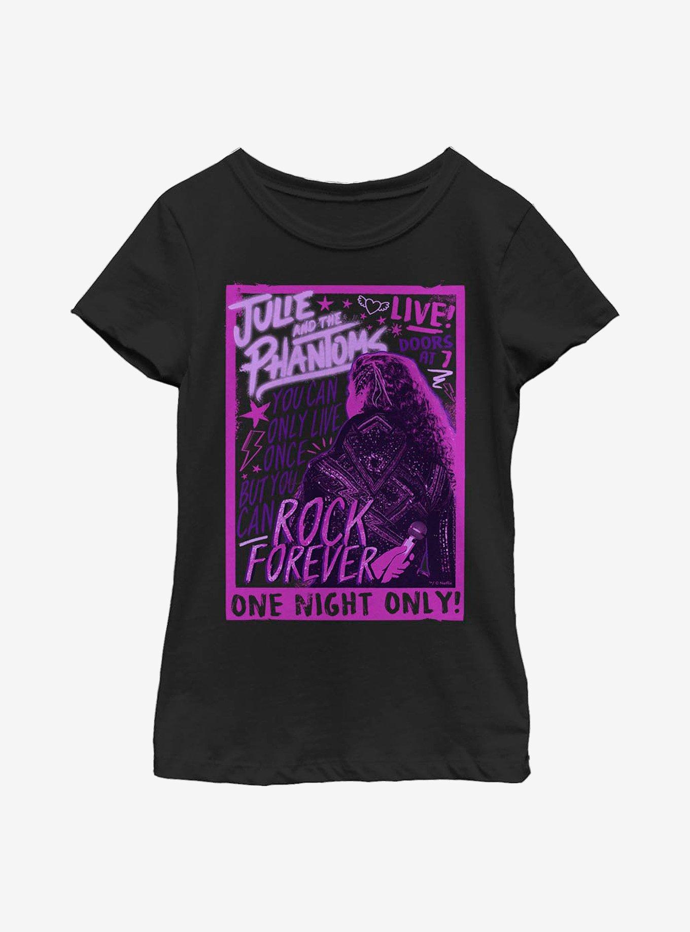 Julie And The Phantoms Live Concert Youth Girls T-Shirt, , hi-res