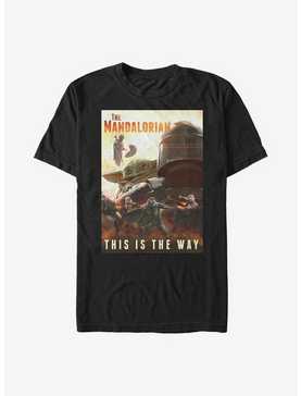 Sta Wars The Mandalorian The Way Poster T-Shirt, , hi-res