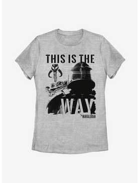 Sta Wars The Mandalorian Inked Mando Womens T-Shirt, , hi-res