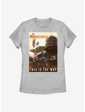 Plus Size Sta Wars The Mandalorian The Way Poster Womens T-Shirt, , hi-res